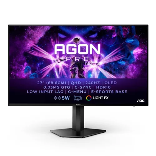 AOC 27" AG276QZDWLED QHD HDMI/DP/USB OLED monitor