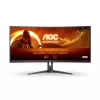 AOC 34" CU34G2XE/BK UWQHD VA 144Hz DP/HDMI/USB ívelt gamer monitor
