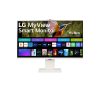LG 31,5" 32SR85U-W UHD IPS HDMI/USB/Bluetooth/AirPlay smart monitor