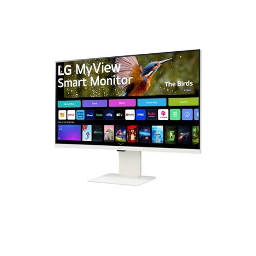 LG 31,5" 32SR85U-W UHD IPS HDMI/USB/Bluetooth/AirPlay smart monitor