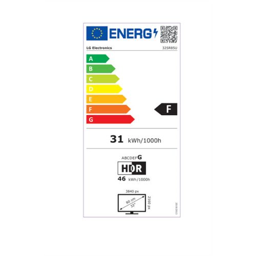 LG 31,5" 32SR85U-W UHD IPS HDMI/USB/Bluetooth/AirPlay smart monitor