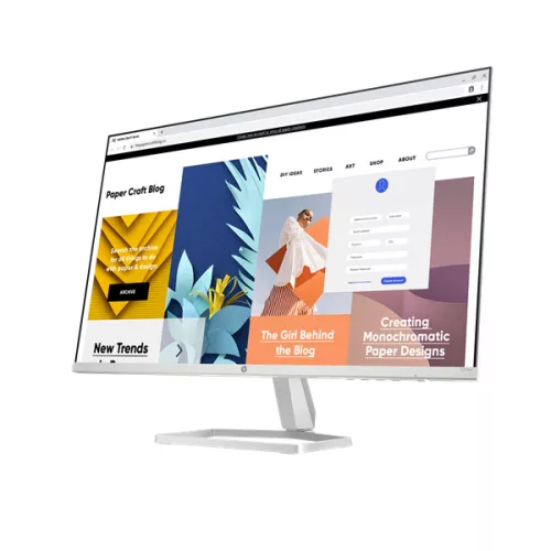 HP 27" Series 5 527sw FHD IPS VGA/HDMI fehér monitor