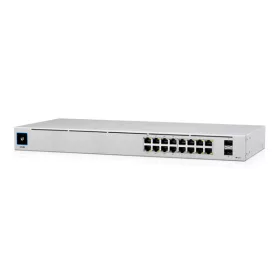   UBiQUiTi Switch 16x1000Mbps (8xPOE+) + 2x1000Mbps SFP, Menedzselhető, Rackes - USW-16-POE