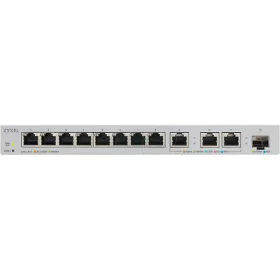   ZYXEL Switch 11x1000Mbps (3x10G) + 1xGigabit SFP+, Fémházas Webmenedzselhető, XGS1250-12-ZZ0102F