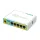 MIKROTIK Vezetékes Router hEX PoE lite 5x100Mbps, Beltéri, RB750UPR2