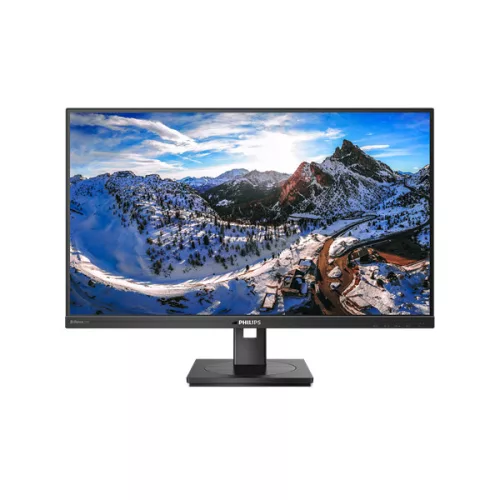 PHILIPS IPS monitor 27" 279P1, 3840x2160, 16:9, 350cd/m2, 4ms, USB-C(+dokkoló)/4xUSB/LAN/DP/2xHDMI, hangszóró