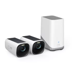   ANKER EUFYCAM3 S330 Biztonsági Kamera Rendszer (2+1) 4K, Beépített Napelem, WiFi-s, vízálló, kültéri - T88713W1