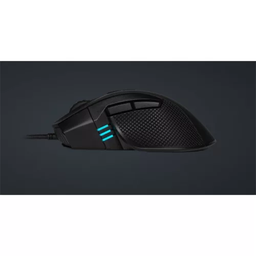 CORSAIR Vezetékes Egér Gaming, IRONCLAW RGB FPS/MOBA, 7 programozható gomb, RGB Világítás, 18000dpi, fekete