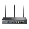 TP-LINK Vezetékes Omada AX3000 VPN Router 1xWAN(1000Mbps) + 4xLAN(1000Mbps) + 1xSFP + 1xUSB3.0, ER706W