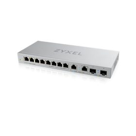   ZYXEL Switch 8x1000Mbps + 2x2500Mbps + 2xSFP+ Nem Menedzselhető, XGS1010-12-ZZ0102F