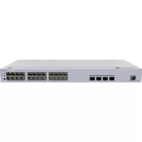   Huawei eKit Switch 24x1000Mbps (400W POE+) + 4x10GE (SFP+) + 1konzol port, iStack, Layer2+ managed, Rackes - S310-24P4X