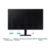 SAMSUNG B2B 60Hz 32" VA monitor, 4K (3840x2160), 16:9, 350cd/m, 5ms, HDMI/DP/3xUSB