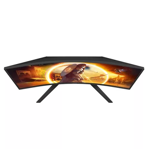 AOC Ívelt Gaming 180Hz monitor 31,5" CQ32G4VE, 2560x1440, 16:9, 300cd/m2, 1ms, 2xHDMI/DisplayPort, HDR10