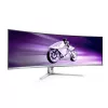 Philips EVNIA ívelt OLED monitor 49", 49M2C8900L/00 5120x1440, 32:9, 0,03ms, 1.000 cd/m2, HDMIx2/DP/USBx4/USB-C (90W)