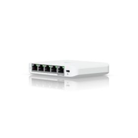   UBiQUiTi Switch 5x2500Mbps, Menedzselhető, Asztali - USW-Flex-2.5G-5
