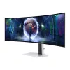 SAMSUNG Ívelt Gaming 240Hz OLED monitor 49" G93SD, 5120x1440, 32:9, 250cd/m2, 0.03ms, HDMI/MicroHDMI/DP