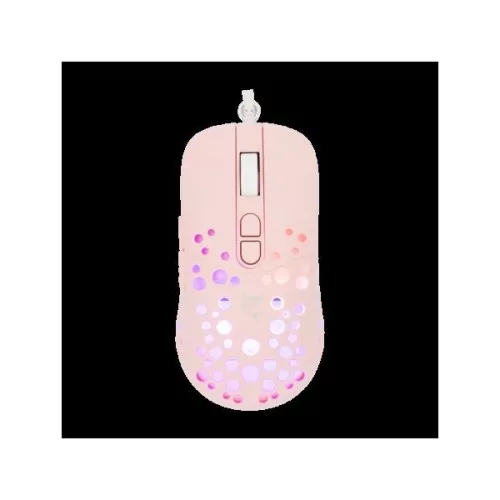 WHITE SHARK TRISTAN-P  WS GM-9004P vezetékes gamer egér 7D / 12000 dpi pink RGB