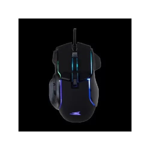 BARACUDA BGM-071B PIRANHA-B fe/ 7200 dpi 7D gamer egér, RGB