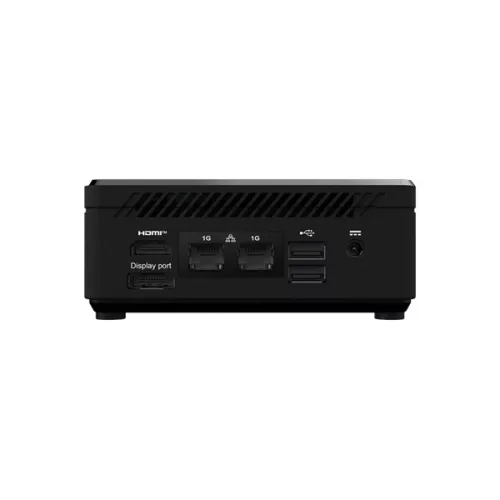 MSI Business DT Cubi N ADL S-225BEU, Intel N100, Intel HD Graphics, M.2 NVME, 4xUSB, USB-C, HDMI, DP, 2xRJ45, Black