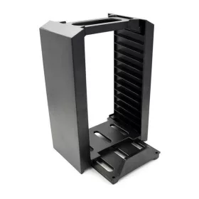   FROGGIEX PS4 Kiegészítő Töltő állomás + Játék tartó Fekete, FX-P4-C1-B