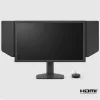 BENQ Zowie Gaming 400Hz TN monitor 24,1" XL2566X+, 1920x1080, 16:9, 1000:1, 320cd/m2, 3xHDMI/DisplayPort