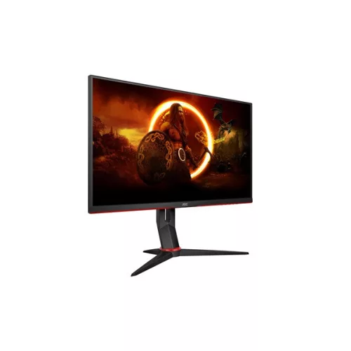 AOC Gaming 280Hz monitor 27" 27G2ZN3/BK, 1920x1080, 16:9, 300cd/m2, 0,5ms, 2xHDMI/DisplayPort, áll. mag. pivot