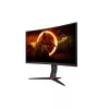 AOC Ívelt Gaming 280Hz monitor 27" C27G2Z3/BK, 1920x1080, 16:9, 300cd/m2, 0,5ms, HDMIx2/DisplayPort, állítható magasság