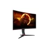 AOC Ívelt Gaming 280Hz monitor 27" C27G2Z3/BK, 1920x1080, 16:9, 300cd/m2, 0,5ms, HDMIx2/DisplayPort, állítható magasság