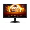 AOC Ívelt Gaming 280Hz monitor 27" C27G4ZXU, 1920x1080, 16:9, 300cd/m2, 0,3ms, HDMIx2/DisplayPort/USBx4