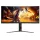 AOC Ívelt Gaming 180Hz Fast VA monitor 34" CU34G4, 3440x1440, 21:9, 300 cd/m2, 0.5 ms, HDMIx2/DisplayPort