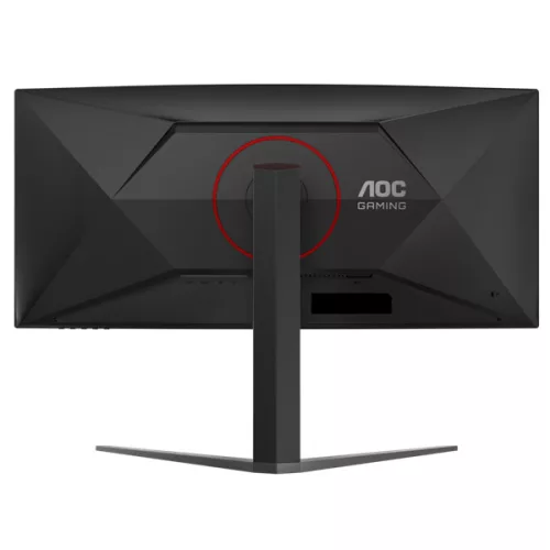 AOC Ívelt Gaming 180Hz Fast VA monitor 34" CU34G4, 3440x1440, 21:9, 300 cd/m2, 0.5 ms, HDMIx2/DisplayPort