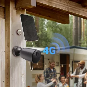   EZVIZ EB3/SP 4G akkumulátoros kültéri kamera + solar panel szett 2K,5200mAh, színes éjszakai látás, kétirányú beszéd