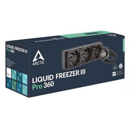 ARCTIC COOLING CPU hűtő Liquid Freezer III Pro 360 (vízhűtés), Univerzális