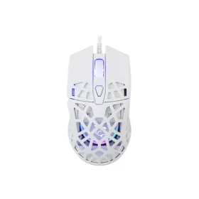   WHITE SHARK  WS GM-5018W CARADOC-W 7D / 7200 dpi fehér RGB gamer egér