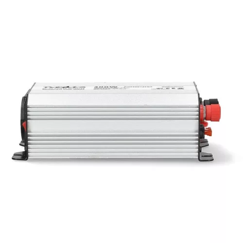 Nedis PIM30012FGY 12V DC - 230V AC inverter, 300W, csatlakozás: szivargyújtós, akku csipesz