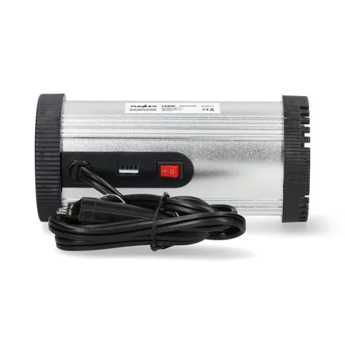 Nedis PIM15012FGY 12V DC - 230V AC inverter, 150W, csatlakozás: szivargyújtós