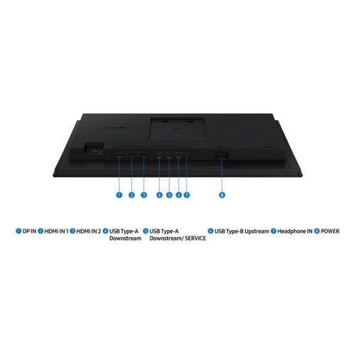 SAMSUNG IPS 100Hz monitor 22" S40GD, 1920x1080, 16:9, 250cd/m2, 5ms, DisplayPort/2xHDMI/2xUSB, Pivot