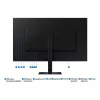 SAMSUNG VA monitor 37" S80UD, 3840x2160, 16:9, 350cd/m2, 5ms, HDMI/DisplayPort/3xUSB/USB-C/LAN