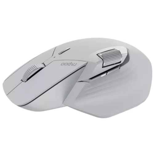 RAPOO 226037, RAPOO MULTIMODE "MT760L" BLUETOOTH + 2,4GHZ OPTIKAI EGÉR, FEHÉR