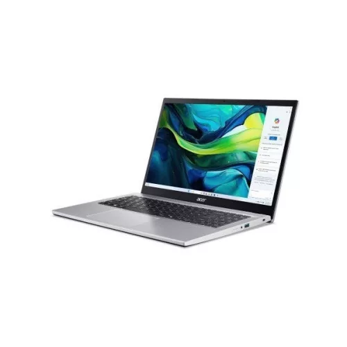 ACER Aspire Go AG15-42P-R9UT, 15.6" FHD, AMD Ryzen 5 7430U, 16GB, 1TB SSD, UMA, DOS, ezüst