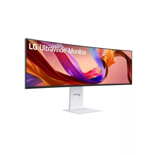LG ívelt 144Hz monitor 49" 49U950A-W, 5120x1440, 32:9, 400cd/m2, 5ms, HDMIx2/Displayport/USBx2/USB-C (90W)
