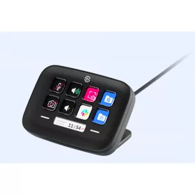   CORSAIR ELGATO STREAM DECK NEO, 8 Testreszabható LCD Billentyű, Testreszabható Infobar, LCD Érintőpanel, fekete