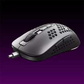 AVAX Vezetékes Egér - LW01 PAW3327 RGB Gamer, fekete