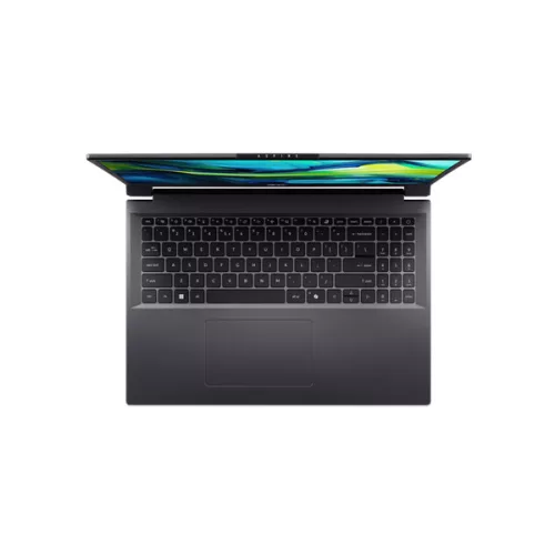 ACER Aspire A16-71M-77CC, 16" WUXGA, Intel Core Ultra 7 155H, 16GB, 1TB SSD, UMA, DOS, acélszürke