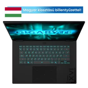   GIGABYTE GAMING A16 3TH 16" WUXGA (165Hz), AMD Ryzen 7 260 (8C/5.1Ghz), 16GB, 1TB SSD, RTX 5050, Magyar billentyű
