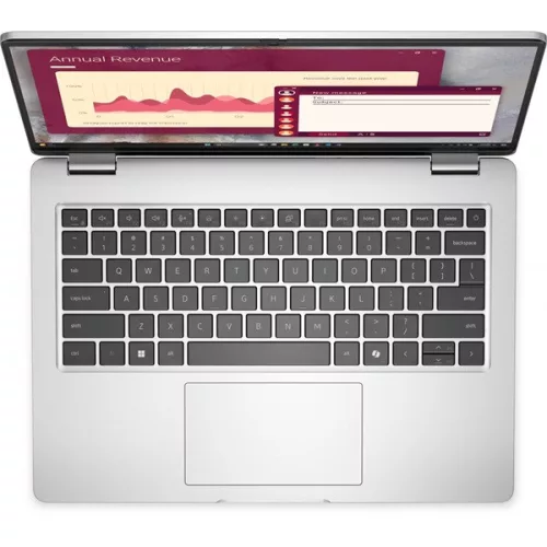 DELL Pro 14 (PC14250) 14.0" FHD+, Intel Core Ultra 7 265U (5.3GHz), 16GB, 512GB SSD, Linux, Ezüst