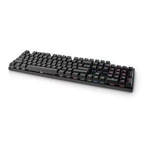   Nedis GKBDM110BKUS gamer billentyűzet, USB,Mechanikus gombok | LED | QWERTY | Amerikai kiosztás