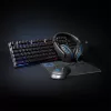 Nedis GCK51110BKUS gamer 5 az 1-ben készlet, Angol Billentyűzet, Headset, Egér, Egérpad és adapter kábel, QWERTY