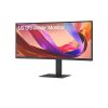 LG Ívelt monitor 34" 34U650A-B. 3440x1440, 21:9, 300cd/m2, 5ms, HDMIx2/DisplayPort/USBx3/USB-C/RJ45