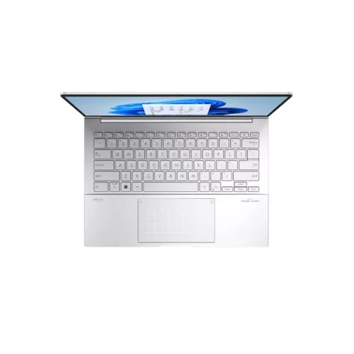 ASUS CONS NB ZenBook UX3405CA-ST1152 14" WQXGA+ OLED GL, Intel Core Ultra 5 225H , 16GB, 1TB M.2, INT, NOOS, Ezüst